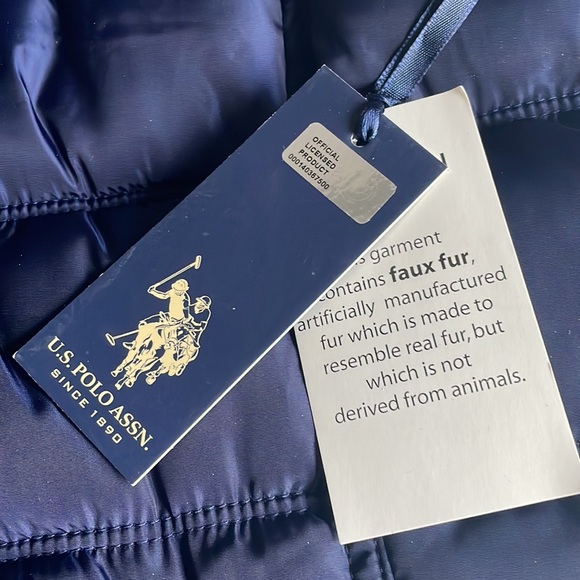 Polo Assn. Vest with faux fur collar - Picture 4 of 4